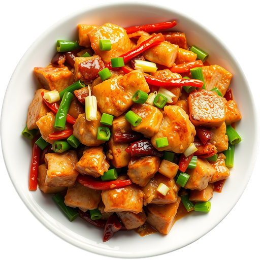 Hunan Style Stir Fry Pork dish