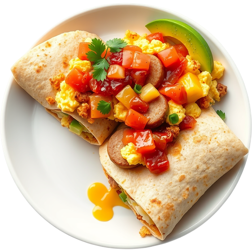 Breakfast Burrito dish