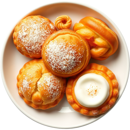 Baked Pastries dish
