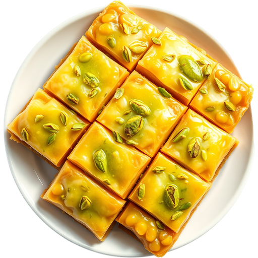 Pistachio Baklava dish