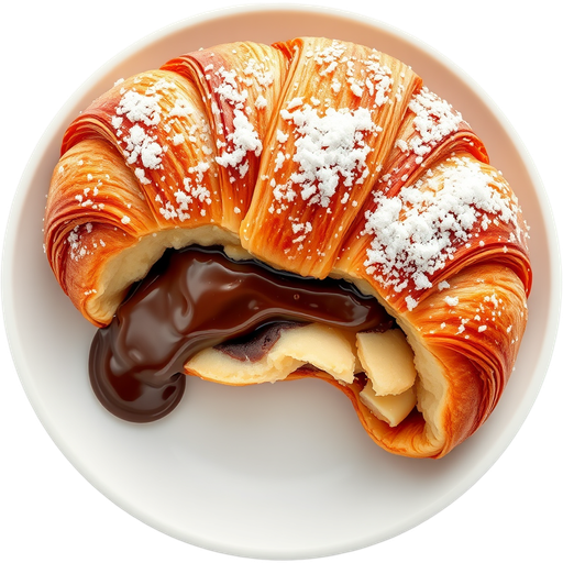 Filled Croissant dish