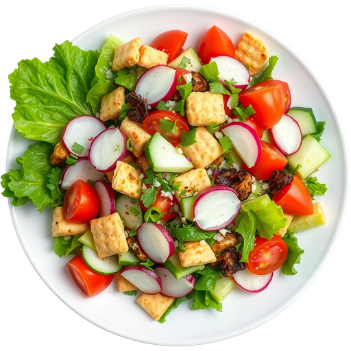 Fattoush Salad dish