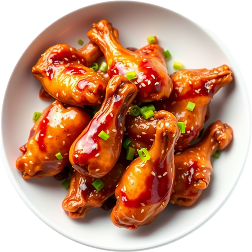 Korean Chicken Wings dish