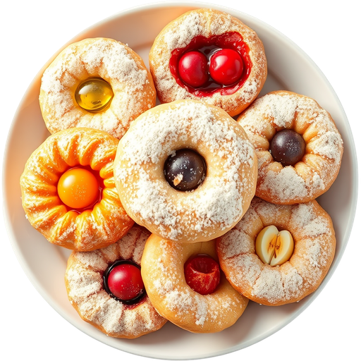 Pastries dish