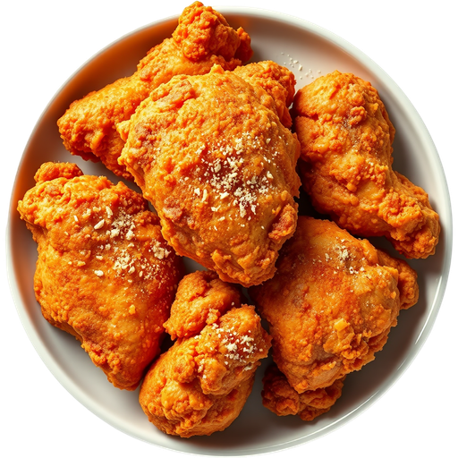 Whole Fried Chicken dish