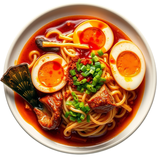 Spicy Miso Ramen dish