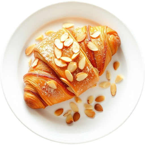 Almond Croissant dish