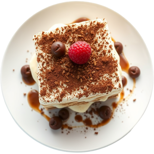 Tiramisu dish