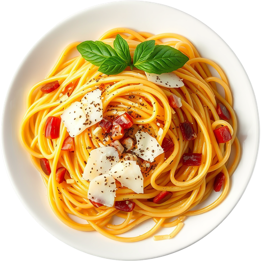 Spaghetti Carbonara dish