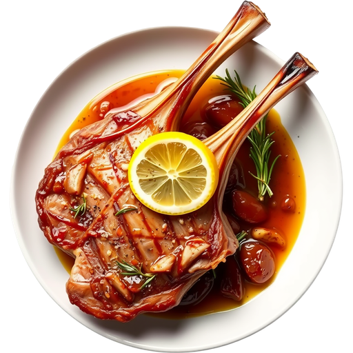 Lamb Chops dish