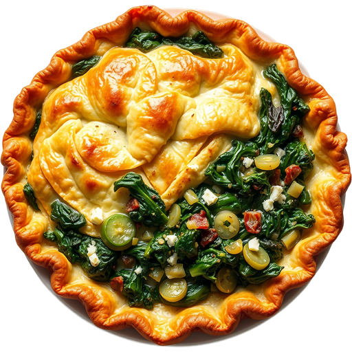Spinach Pie dish