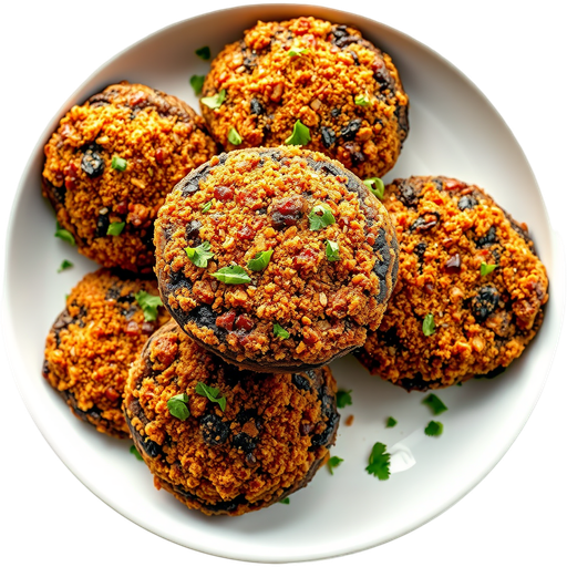 Fried Portabella Mushroom dish