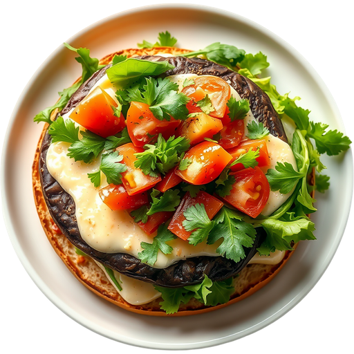 Portobello Mushroom Sandwich dish