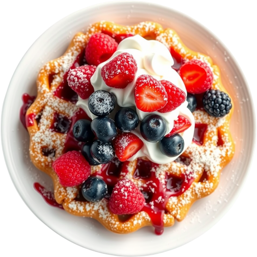 Verry Funnel Cake dish