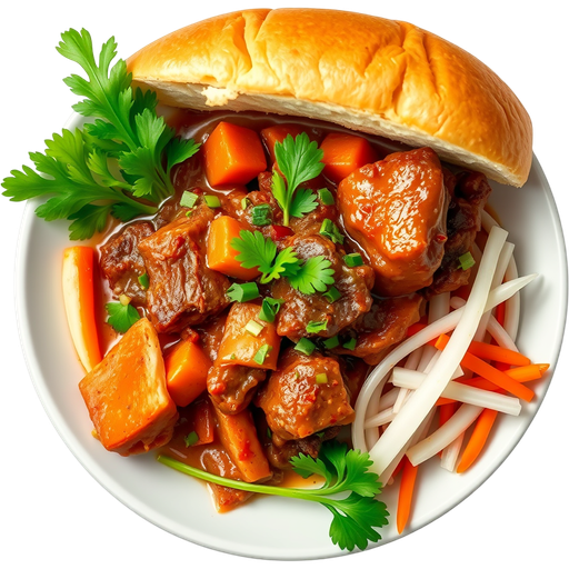 Banh Mi Bo Kho dish