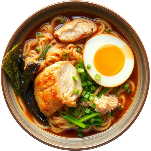 Chicken Ramen dish