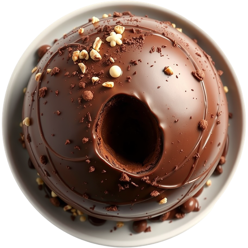 Chocolate Sphere dish