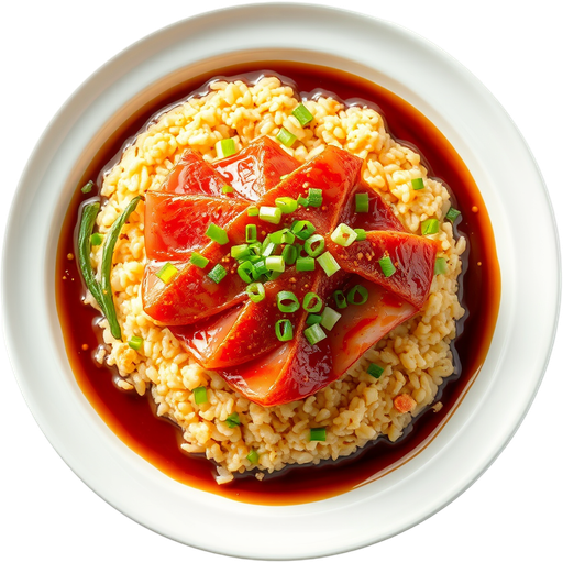 Spicy Tuna on Risotto dish