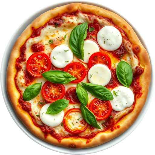 Margherita Pizza dish