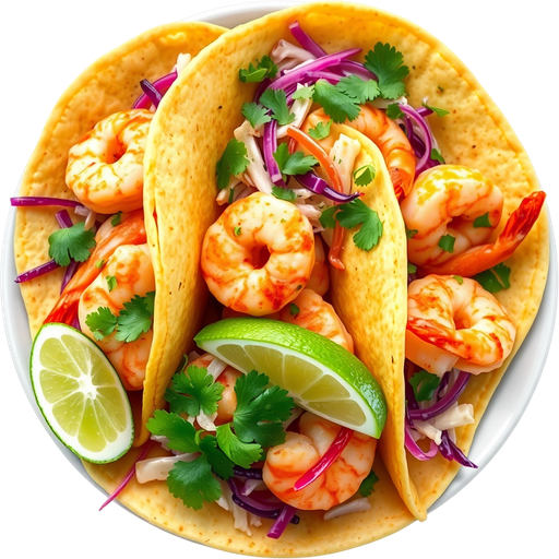 Shrimp Tacos dish