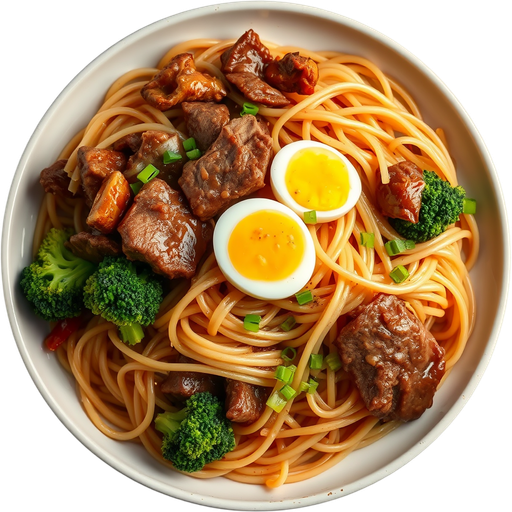 Beef Pad See Ew dish