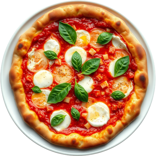 Margherita Pizza dish