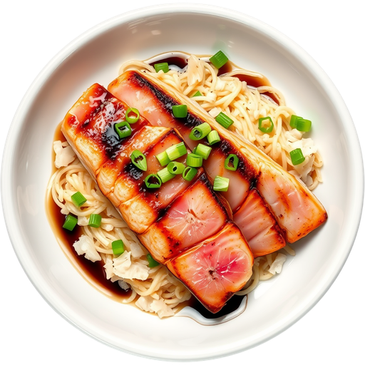 Seared Albacore dish