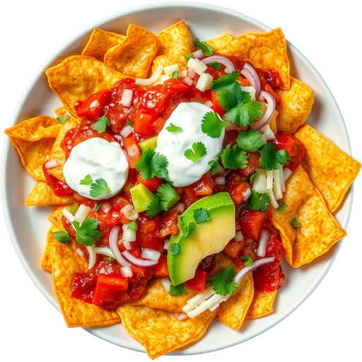 Chilaquiles dish