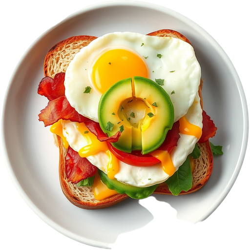 TDF Breakfast Sandwich dish