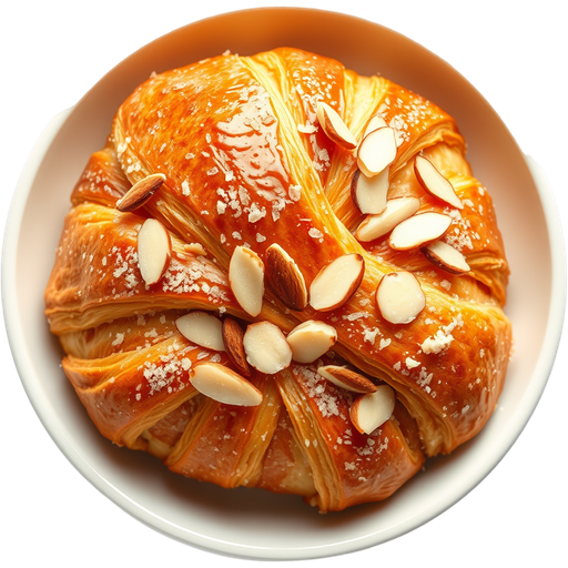Almond Croissant dish