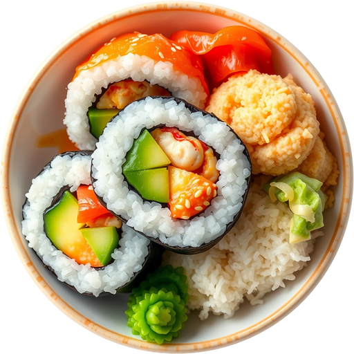 California Roll dish