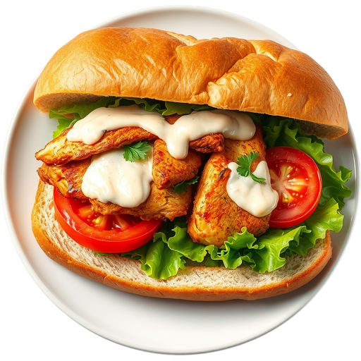 Roast Chicken Sandwich dish