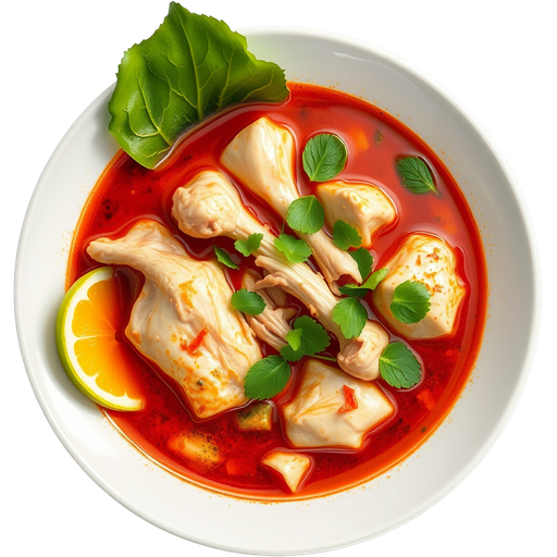 Tom Yum Kai dish