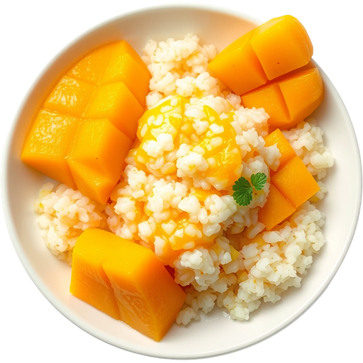Mango Sticky Rice dish