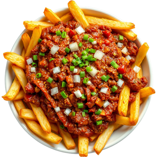Veggie Sloppy Fries dish