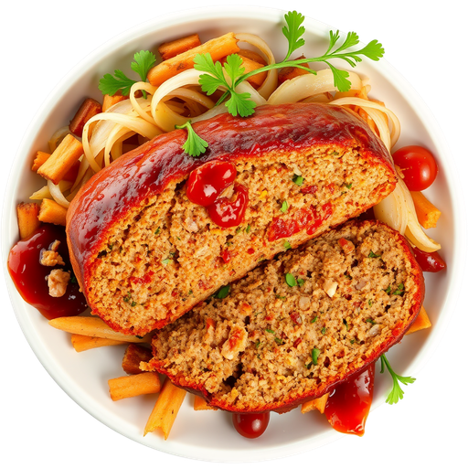Turkey Meatloaf dish