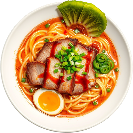 Spicy Pork Belly Ramen dish