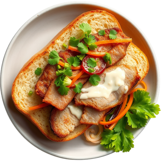 Dac Biet Sandwich dish