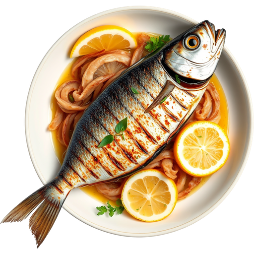 Grilled Mackerel dish
