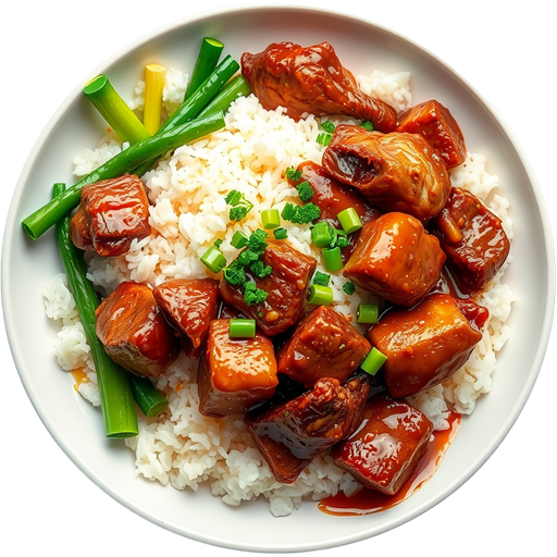 Beef and Chicken Plate dish