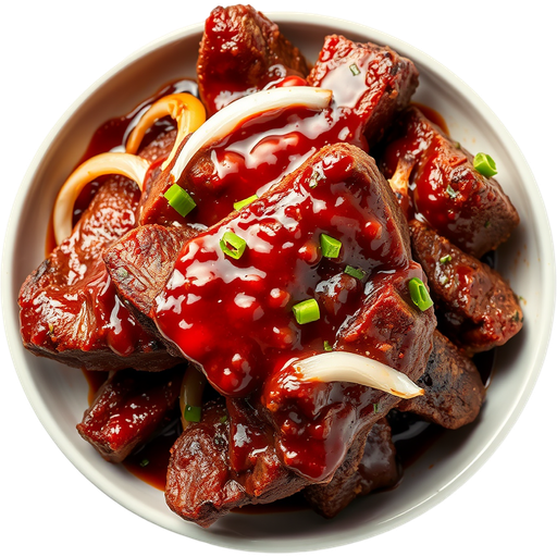 BBQ Short Ribs dish