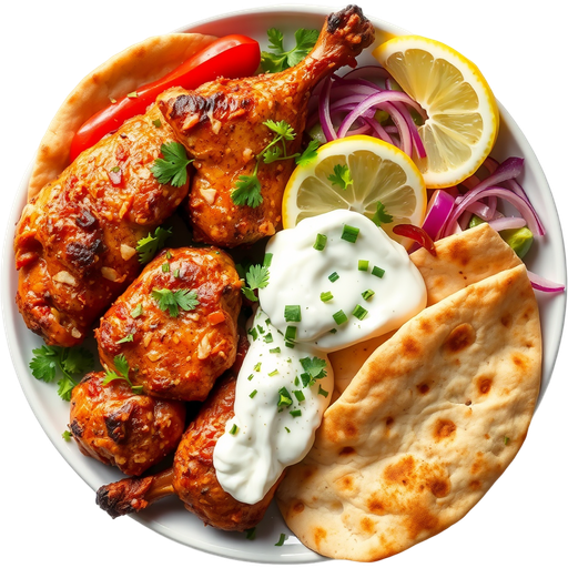 Chicken Shawarma Plate dish