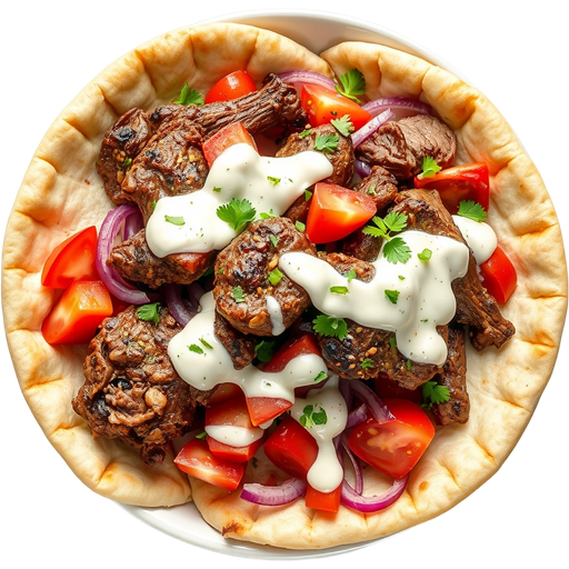 Lamb Gyro dish