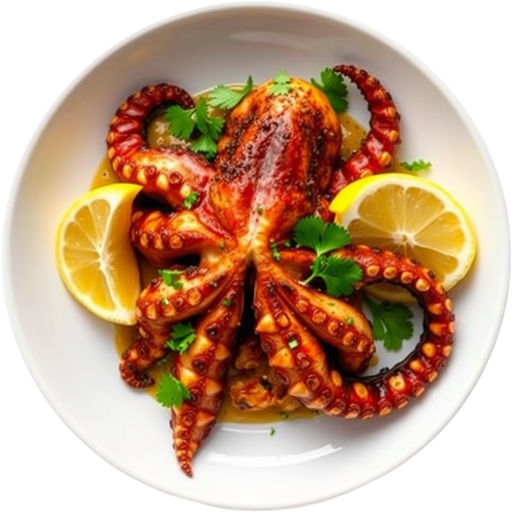 Grilled Spanish Octopus dish