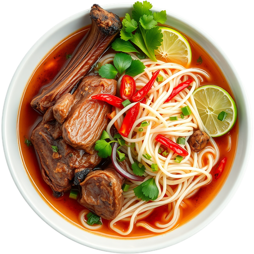 Oxtail Pho dish