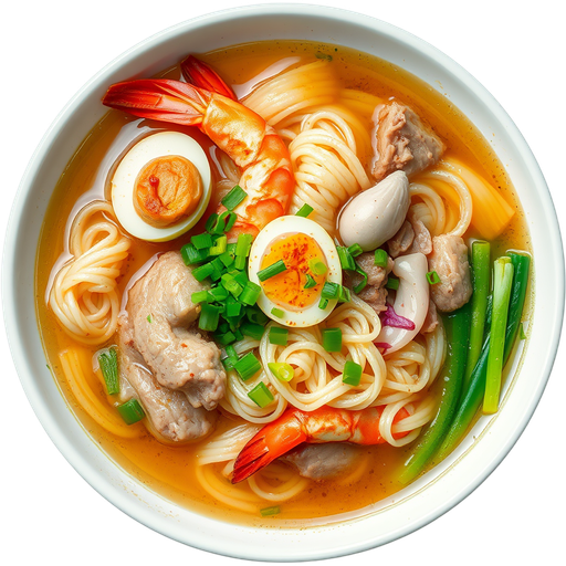Hu Tieu Mi Nam Vang with Soup dish