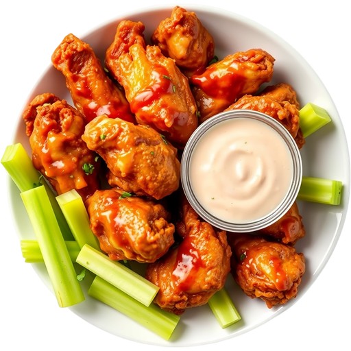 Boneless Wing Combo dish