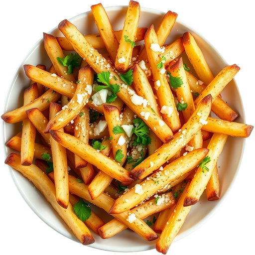 Garlic Truffle Fries dish