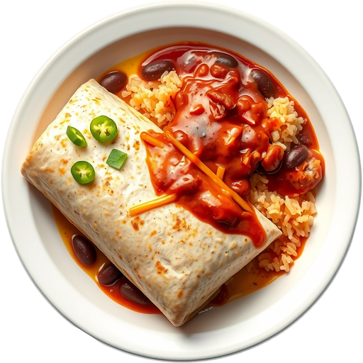 Daniels Wet Burrito dish