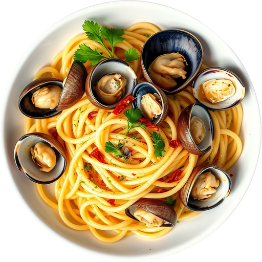 Linguine Con Vongole dish